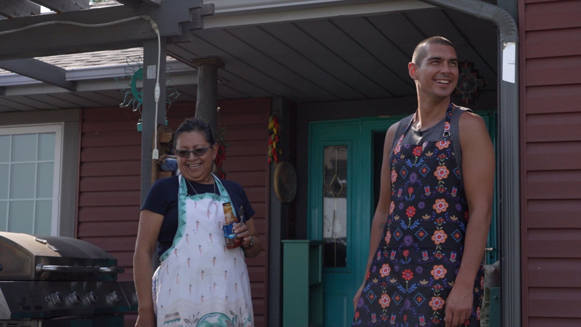 Still from Voices on the Rise. Kathy Breaker and Eli Hirtle.